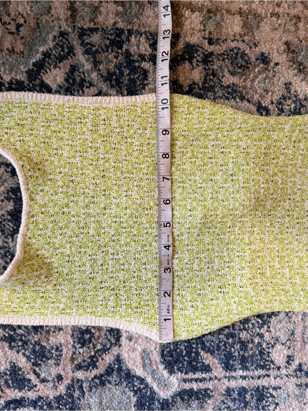 Free People Beach Lime Green Knit Low Tie Back Dress With Front Slit Size Small - Picture 9 of 12